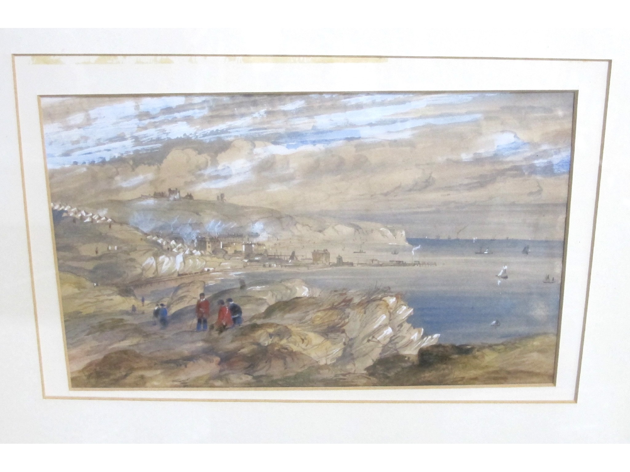 Appraisal: WILLIAM JOHN HARDY rd Highlanders signed and dated watercolour and