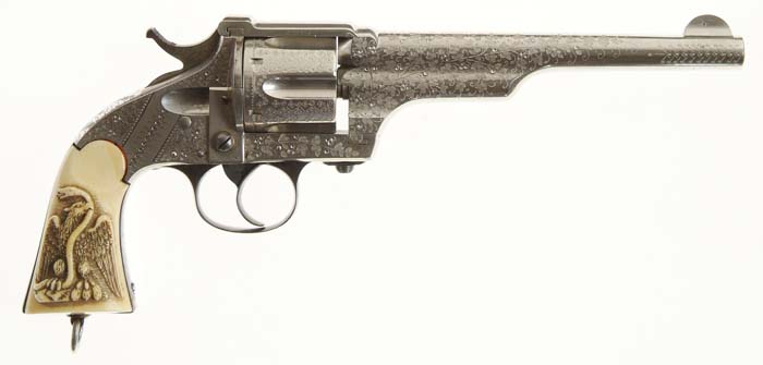 Appraisal: ENGRAVED PRESENTATION MERWIN HULBERT LATE STYLE ARMY REVOLVER Cal WCF