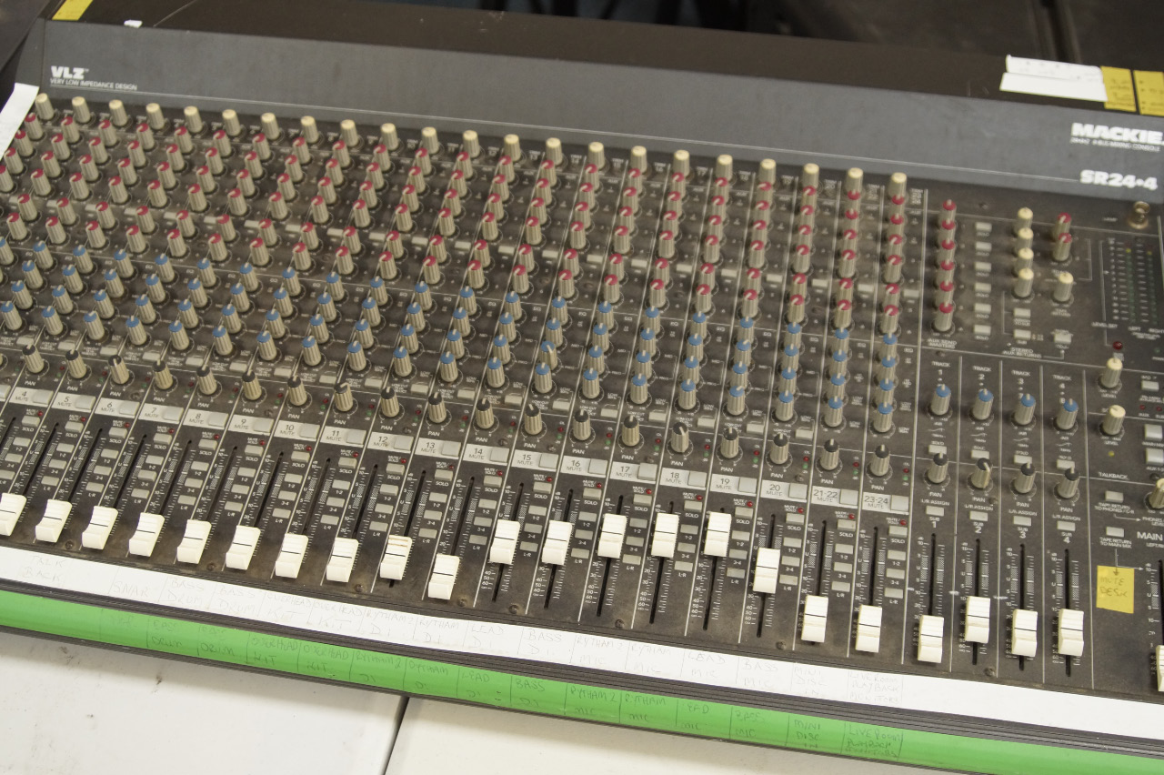 Appraisal: A Mackie four bus mixing console