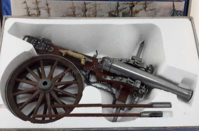 Appraisal: Civil War Miniature Pounder Cannon New in Box item -