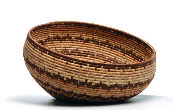 Appraisal: NATIVE AMERICAN KAWAIISU BASKET Semi-antique Native American Kawaiisu - Central