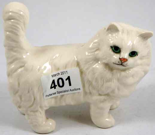 Appraisal: Beswick Persian Cat Standing Tailorette Model in White