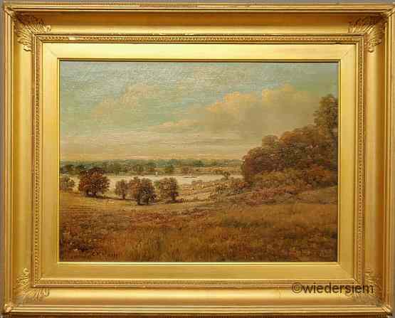 Appraisal: Maskell Christopher Mark United Kingdom - oil on canvas landscape