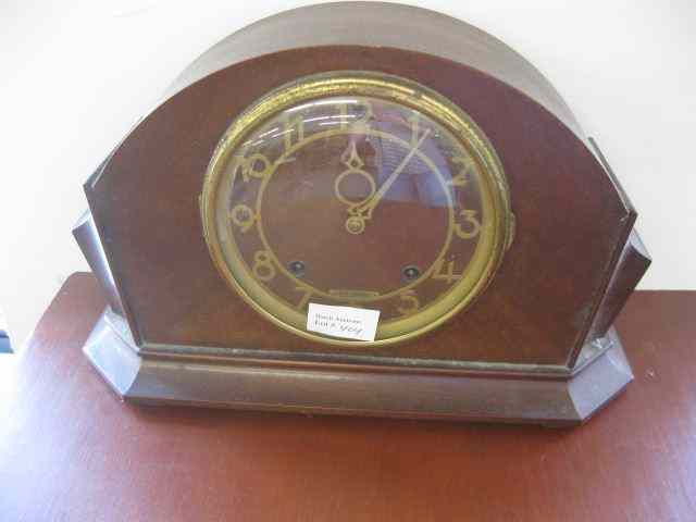 Appraisal: Seth Thomas Mahogany Mantle Clock deco style working