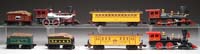 Appraisal: LOT OF EIGHT POST-WAR LIONEL O GAUGE CIVIL WAR LOCOMOTIVES