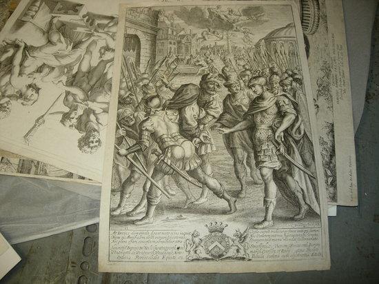 Appraisal: A COLLECTION OF ENGRAVINGS AND PRINTS to include The Last