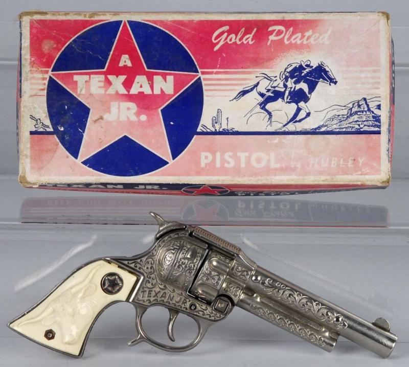 Appraisal: Hubley Texan Jr Cap Gun Description Has fired caps but