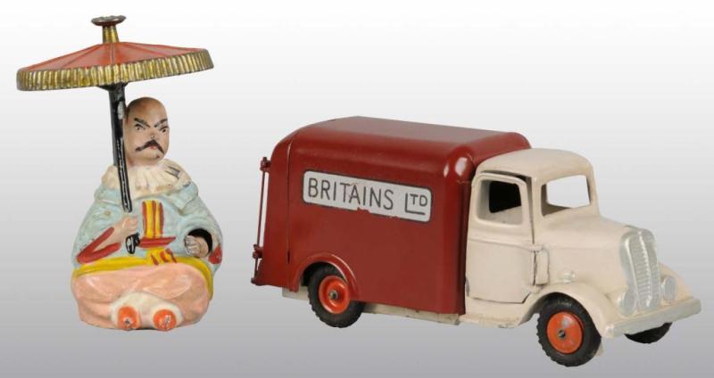 Appraisal: Lot of Britains Toys Description Working Includes one rare clockwork