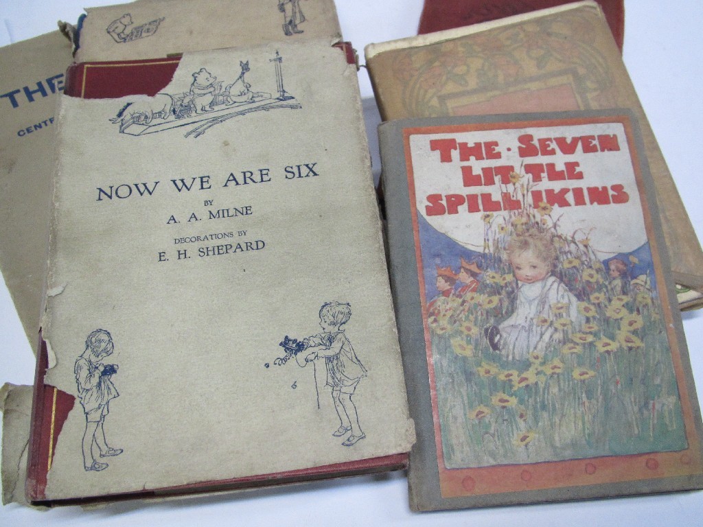 Appraisal: Lot comprising a school magazine and five children's books including