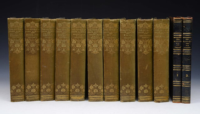 Appraisal: AUSTEN Jane A Set of Novels by same John Grant