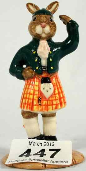 Appraisal: Royal Doulton Bunnykins Figure Scotsman DB Limited Edition with Box