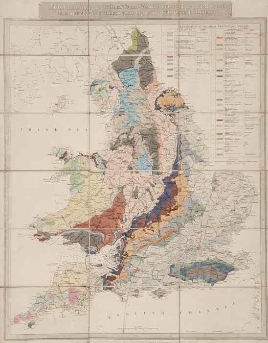 Appraisal: Gardner J Geological Map of England and Wales Reduced by