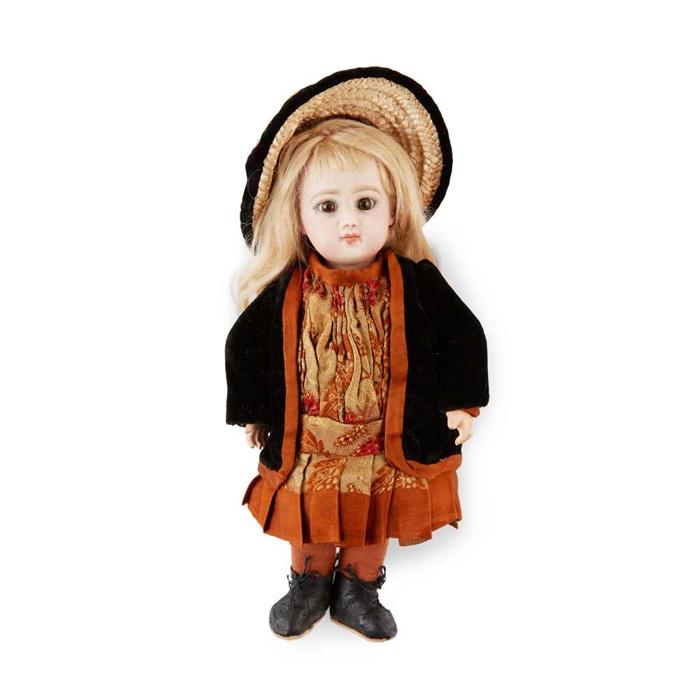 Appraisal: TETE JUMEAU BISQUE DOLL 'Rosette' with fixed brown glass eyes