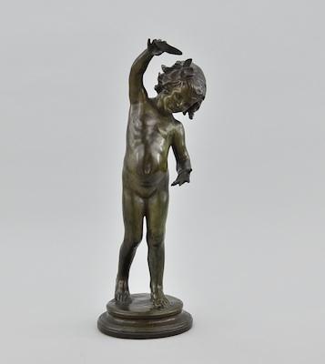 Appraisal: Janet Scudder American - Girl With Shell Cast bronze with