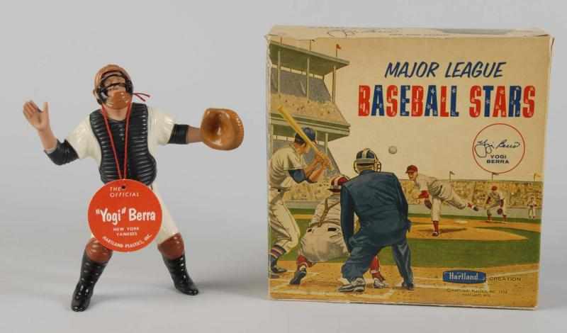 Appraisal: Plastic Hartland Yogi Berra Baseball Figure Description Figure is off