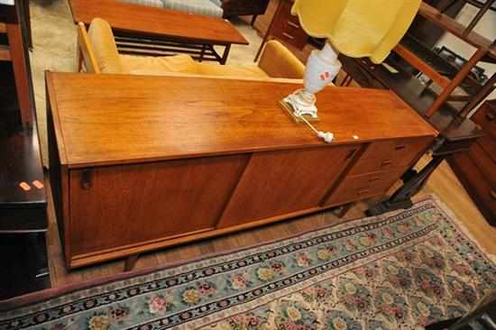 Appraisal: A 'S TEAK SIDEBOARD