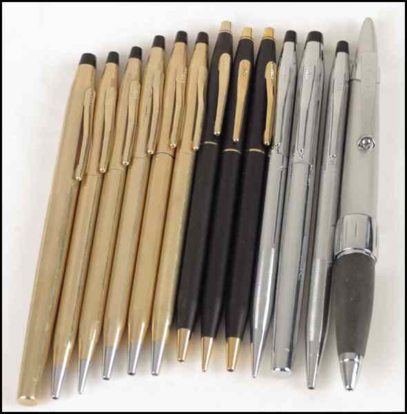 Appraisal: COLLECTION OF CROSS PENS Condition No Specific Condition Recorded -