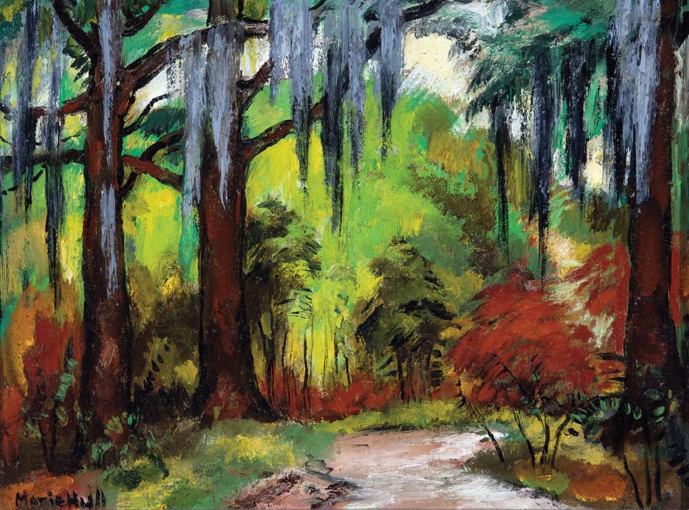 Appraisal: Marie Atkinson Hull American Mississippi - Deep Woods - Biloxi