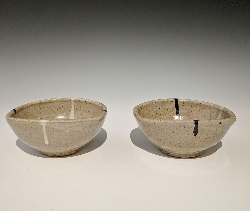 Appraisal: Warren MacKenzie - Set of two matching bowls Lot Warren