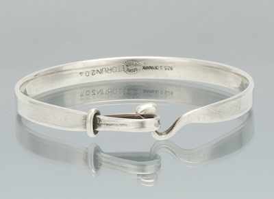 Appraisal: A Georg Jensen Silver Bracelet Designed by Torun B low-H