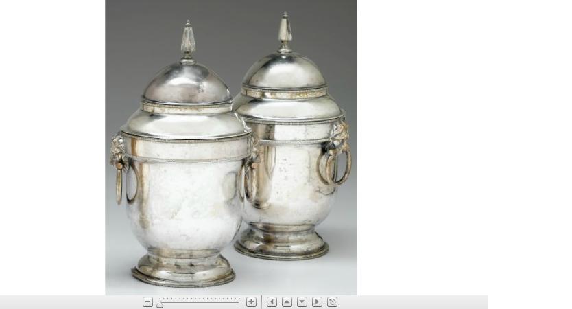 Appraisal: Pair of Regency Sheffield plate coolerscirca