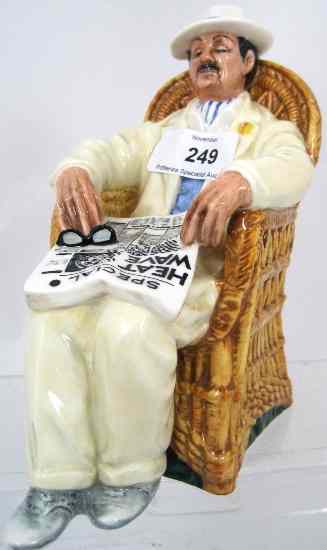 Appraisal: Royal Doulton Figure Taking Things Easy HN Creame Jacket Colourway