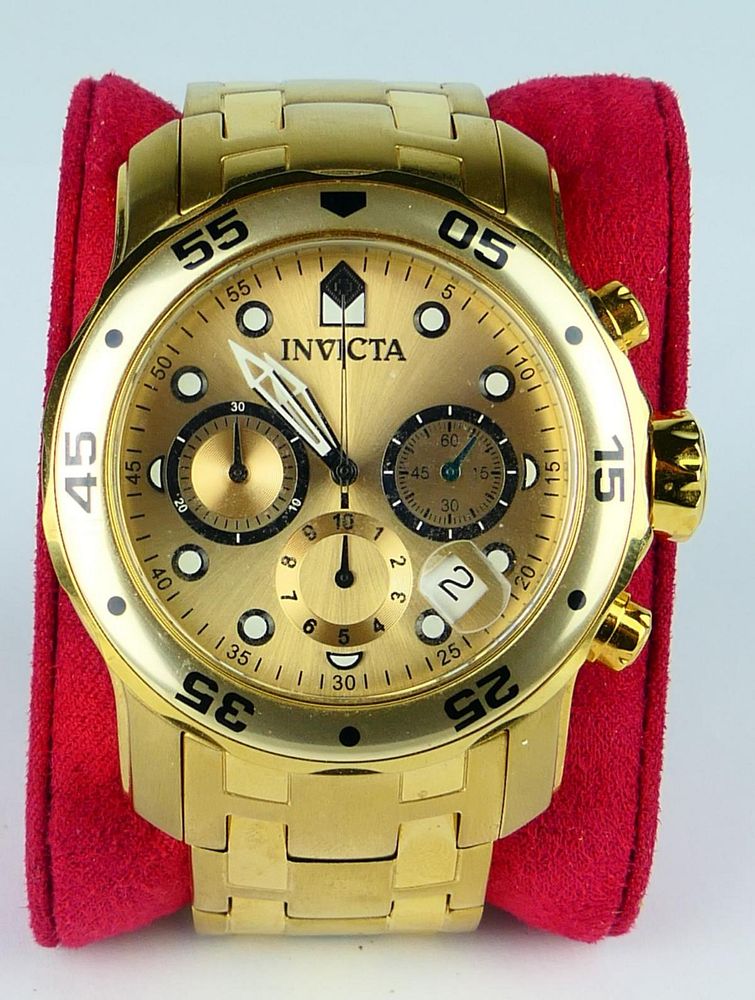 Appraisal: INVICTA TRINITE GENTS WATCH The watch was bought on a