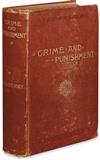 Appraisal: DOSTOYEVSKY FEODOR Crime and Punishment A Russian Realistic Novel Author