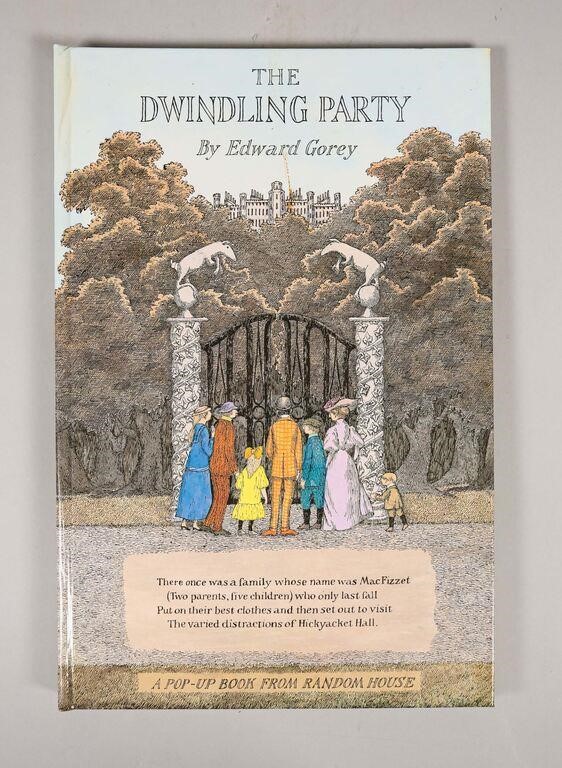 Appraisal: Edward St John Gorey American - The Dwindling Party pop-up