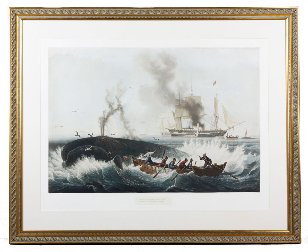 Appraisal: - Martins After Garneray The Whale Fishery Engraving Martins After