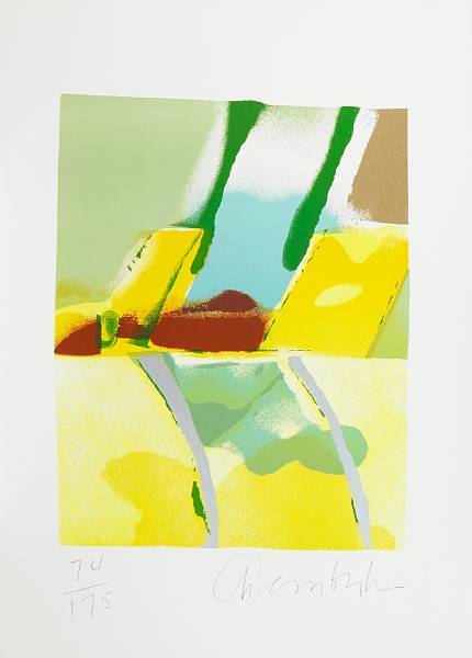 Appraisal: John Chamberlain American Flashback The incomplete portfolio comprising of screenprints