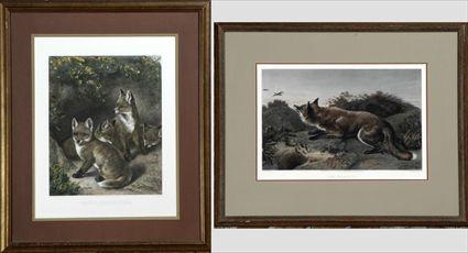 Appraisal: After Edward Lanseer The Poacher Reproduction print matted and framed