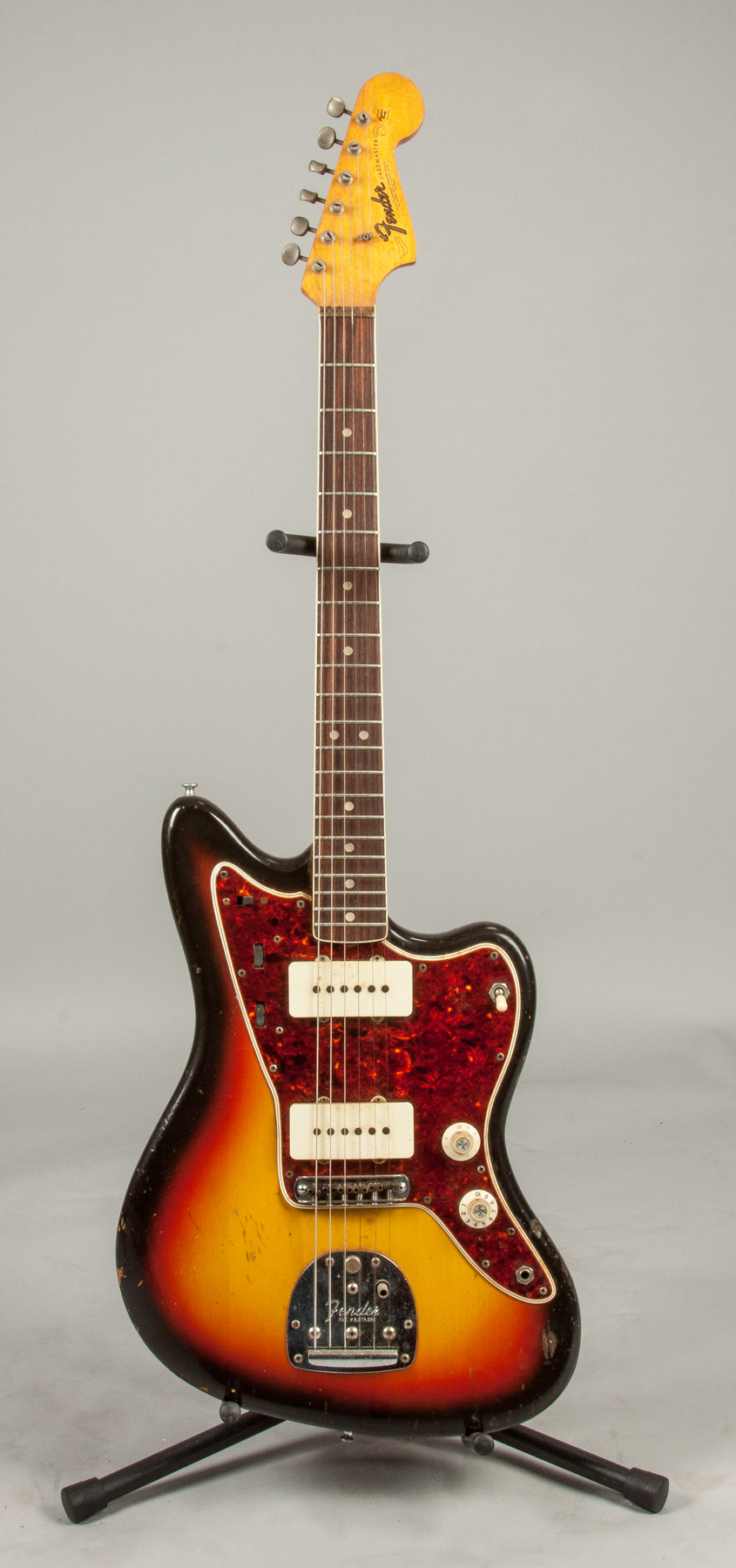 Appraisal: Fender Jazzmaster Sunburst solid body with extended pickguard