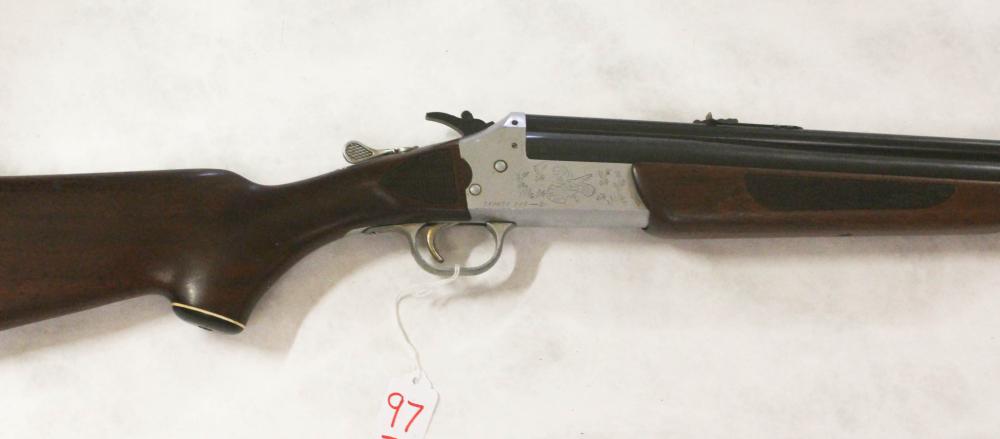 Appraisal: SAVAGE MODEL E-DL O U COMBINATION GUN Winchester magnum over