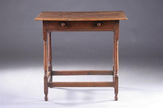 Appraisal: ENGLISH WILLIAM AND MARY TURNED CONSOLE TABLE late th early