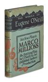 Appraisal: O'NEILL EUGENE Marco Millions vo publisher's green cloth spine with