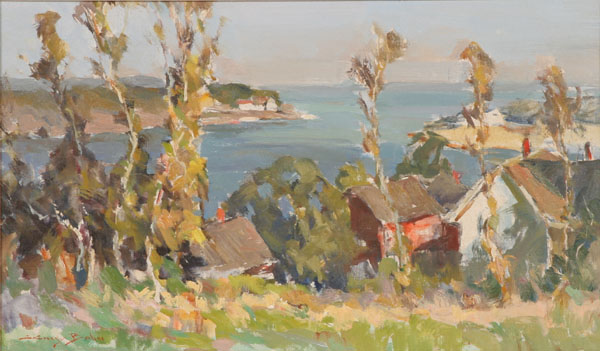 Appraisal: Claude Curry Bohm American - Cape Ann Massachusetts summer coastal