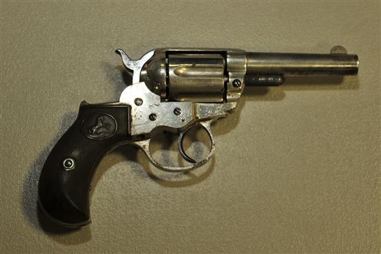 Appraisal: COLT D A REVOLVER shot caliber - '' barrel nickel