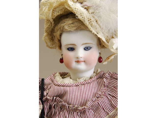 Appraisal: Simon Halbig Twill over Wood Fashion Doll Germany ca unmarked