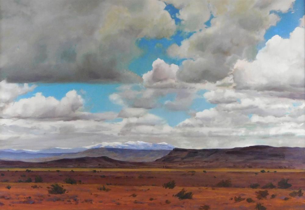 Appraisal: Jean Morgan George American th st C Clouds and Mesas