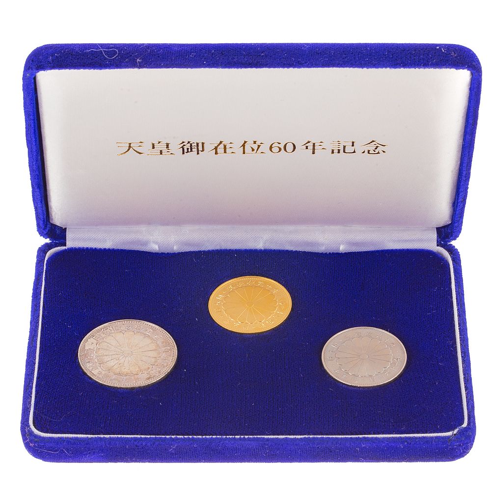 Appraisal: th Anniversary of Hirohito with oz Gold Coin set comes