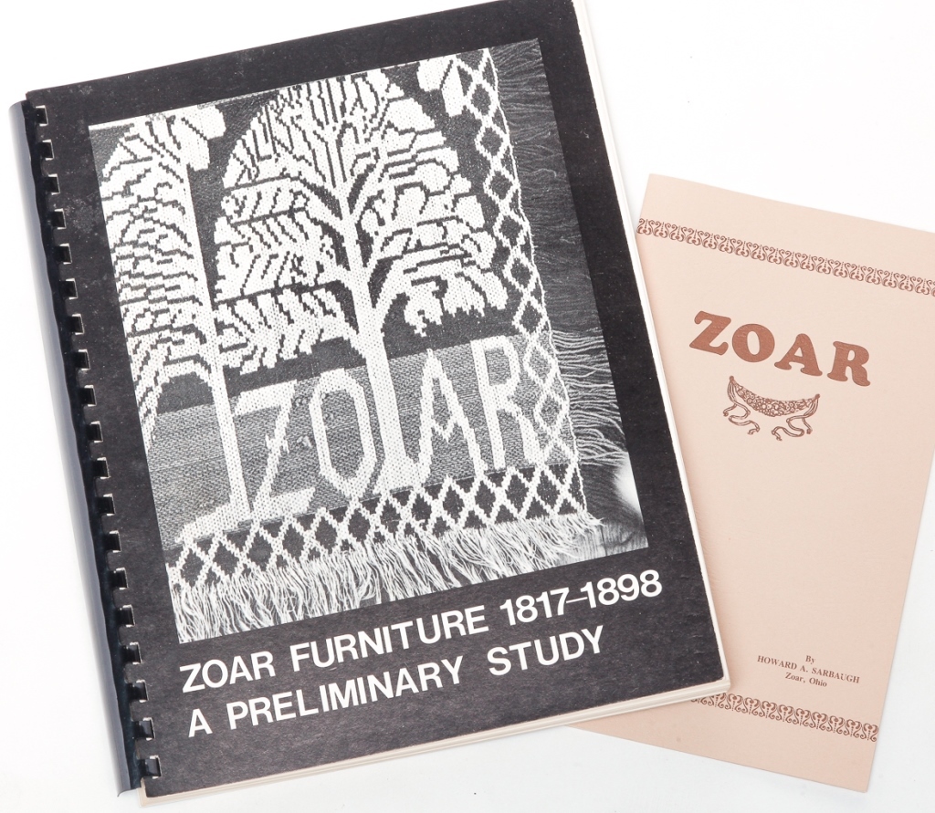 Appraisal: Zoar Furniture - spiral bound book by Tricia and Gil