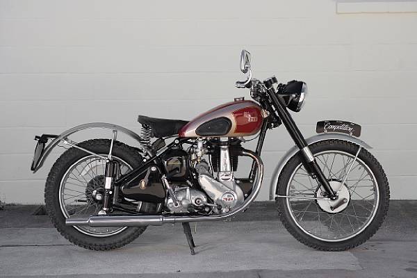 Appraisal: BSA cc ZB Hillclimb Special Frame no ZB Engine no