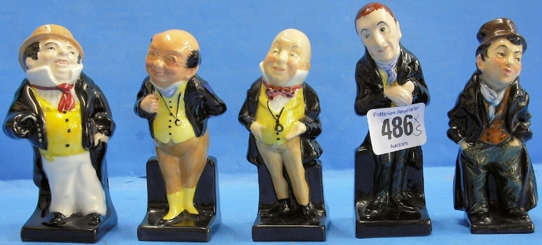 Appraisal: Royal Doulton Miniature Dickens Figures Pickwick Uriah Heep Artful Dodger