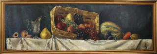 Appraisal: Pedro Alexandrino - Still life of grapes and other assorted