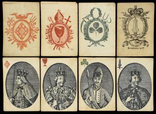 Appraisal: Rowley Co Monarchs of Europe Playing Cards London ca missing