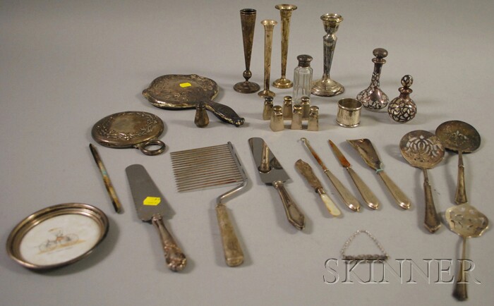 Appraisal: Lot of Assorted Sterling Silver Flatware and Table and Dresser