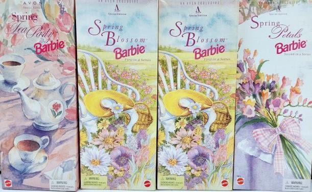 Appraisal: Barbie Dolls including Avon Exclusive Spring Blossom Barbies st in