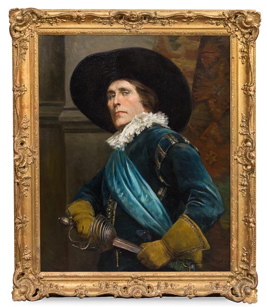 Appraisal: Sale Lot Alex de Andreis British - A Cavalier in