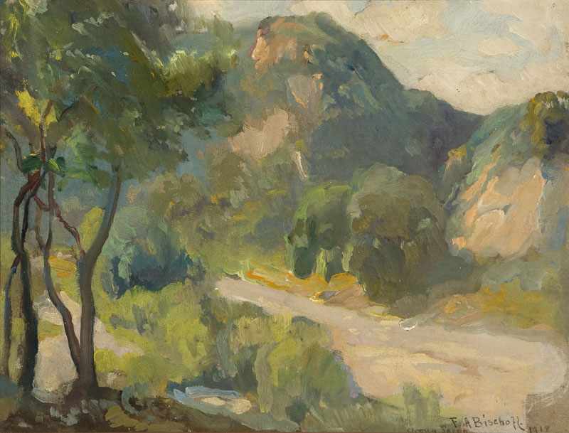 Appraisal: Franz A Bischoff - Arroyo Seco CA Aroyo Secco sic